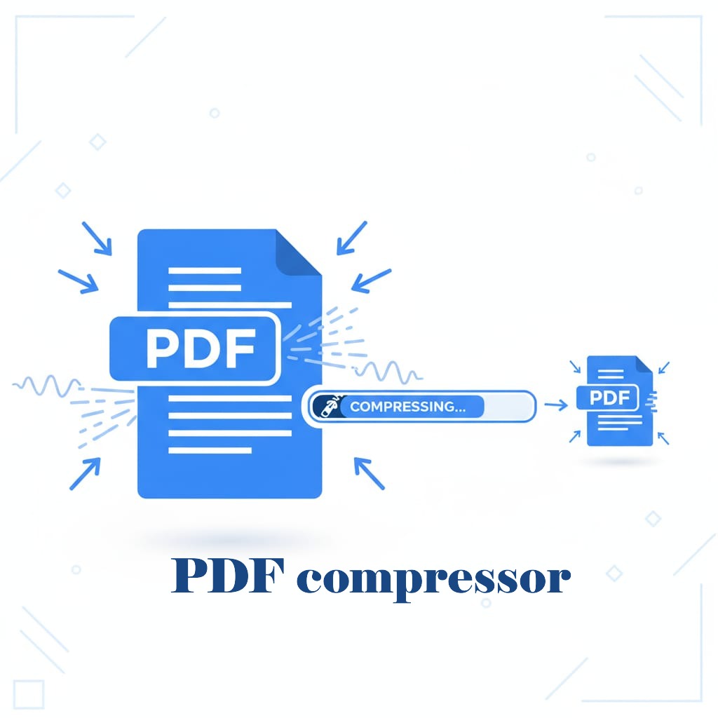 Compress PDF tool interface